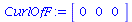 array( 1 .. 3, [( 1 ) = 0, ( 2 ) = 0, ( 3 ) = 0 ] )