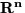 ${ \bf R^n}$