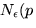 $N_\epsilon (p$