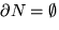 $\partial N = \emptyset $