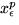 $x^p_\epsilon$