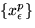 $\{ x^p_\epsilon \}$