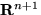 ${\bf R}^{n+1}$